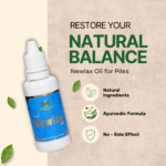 Newlax Oil - Natural Relief for Sewling,Burning & Itching