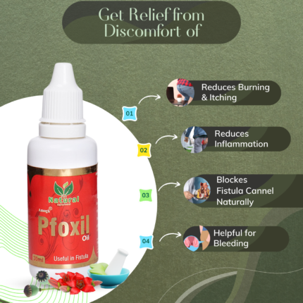 Pfoxil Oil - Helps in Blocking Fistula Track