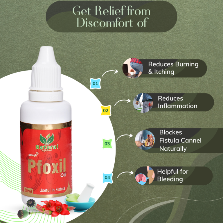 Pfoxil Oil - Helps in Blocking Fistula Track